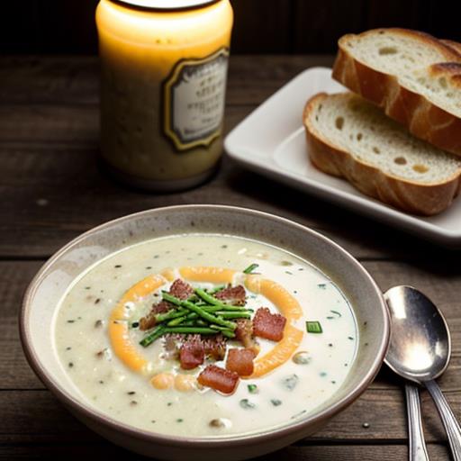 Potato Soup, Bread Pairings, Garnish Suggestions, Hearty Loaf, Flavorful Combinations