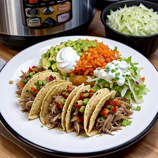 Shredded Pork Tacos, Crock Pot Recipe, Flavorful Twist, Taco Night Idea, Easy Slow Cooker