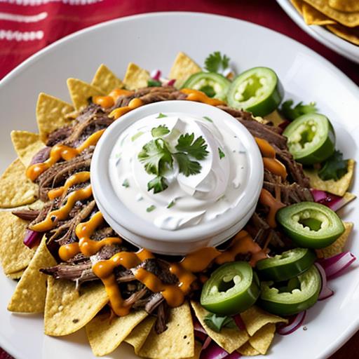 Slow Cooker Recipes, Pulled Pork Nachos, Game Day Snacks, BBQ Pulled Pork, Easy Nacho Recipe