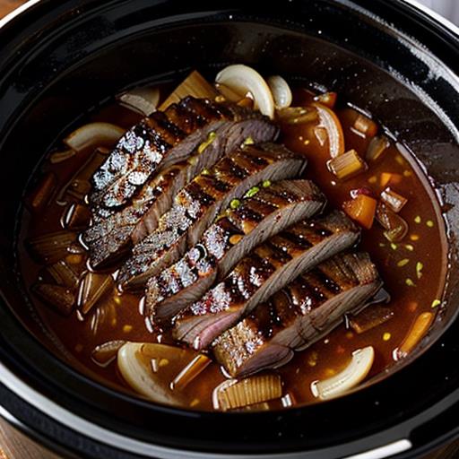 Slow Cooker Beef Brisket, Barbecue Recipe, Savory Dish, Crockpot Meal, Succulent Brisket