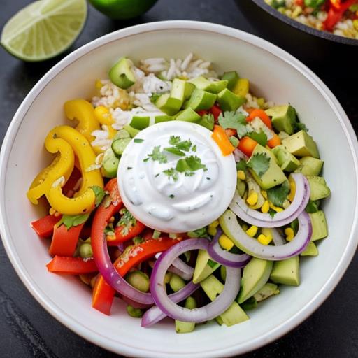 Slow Cooker Chicken, Fajita Rice Bowls, Flavorful Meal, Crockpot Recipes, Easy Dinner