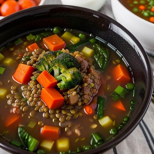 Slow Cooker Lentil Soup, Nutritious Recipe, Delicious Meal, Health Benefits, Customizable Variations