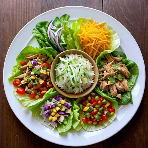 Slow Cooker Recipes, Mexican Chicken, Lettuce Wraps, Healthy Meal, Flavorful Cuisine