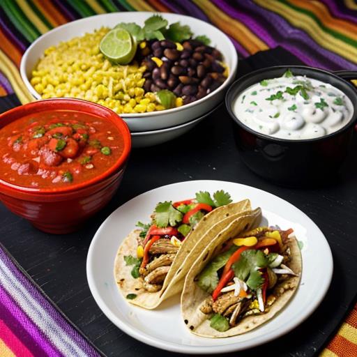 Slow Cooker Mexican Chicken Tacos, Flavorful Recipe, Fiesta in Every Bite, Easy Crockpot Dinner, Mexican Cuisine