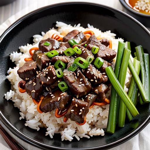 Slow Cooker Mongolian Beef, Asian-inspired Recipe, Flavorful Dish, Tender Beef, Savory Flavors