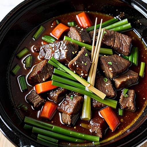 Slow Cooker Recipes, Mongolian Beef, Asian-Inspired Dishes, Flavorful Dinner, Tender Meat