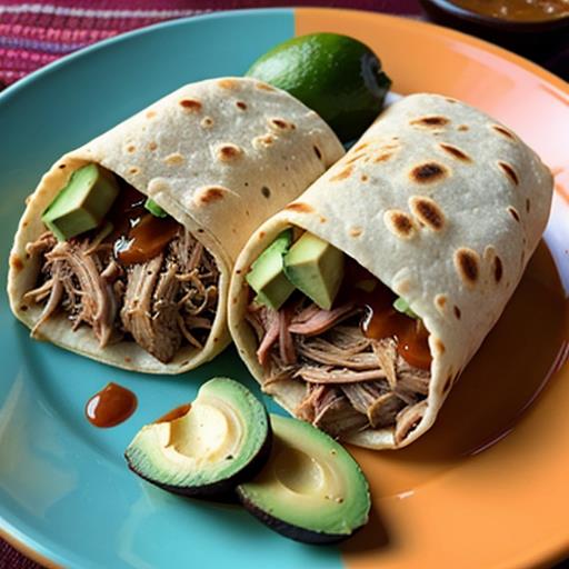 Slow Cooker Pulled Pork, Lunch Option, Portable Burritos, Easy Recipe, Delicious Meal