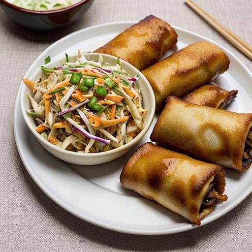 Slow Cooker Pulled Pork, Egg Rolls Recipe, Crispy Appetizer, Delicious Snack, Crockpot Party Food