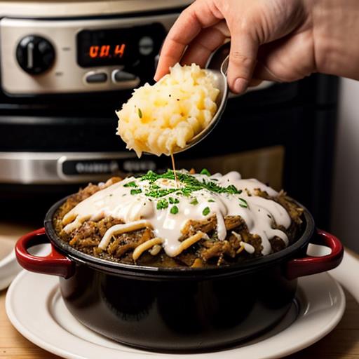 Slow Cooker Pulled Pork, Shepherd's Pie Recipe, Comfort Food, Classic Dish, Slow Cooker Meal