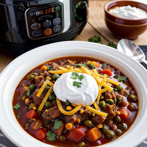 Slow Cooker Turkey Chili, Lean Protein, Nutritious Meal, Flavorful Twist, Easy Preparation