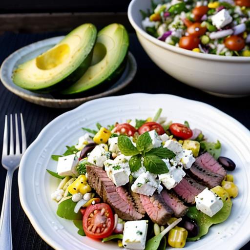 Summer Salads, London Broil, Grilling, Refreshing Salad Ideas, BBQ Side Dishes