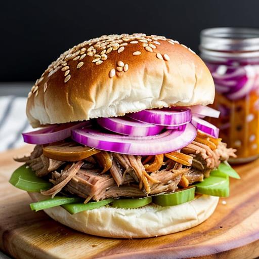 Pickled Red Onions, Pulled Pork Sliders, Tangy Flavor, Easy Side Dish, Homemade Condiment