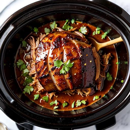 Slow Cooker BBQ Pulled Pork, Pork Shoulder, BBQ Rub, Low and Slow Cooking, Shredded Pork