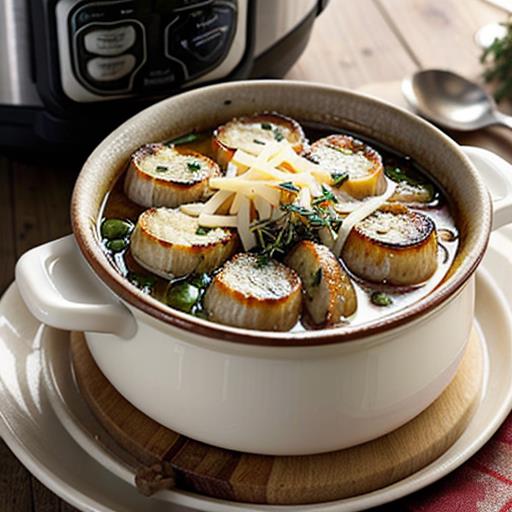 French Onion Soup, Crock Pot, Rich Flavor, Tender Onions, Comfort Food