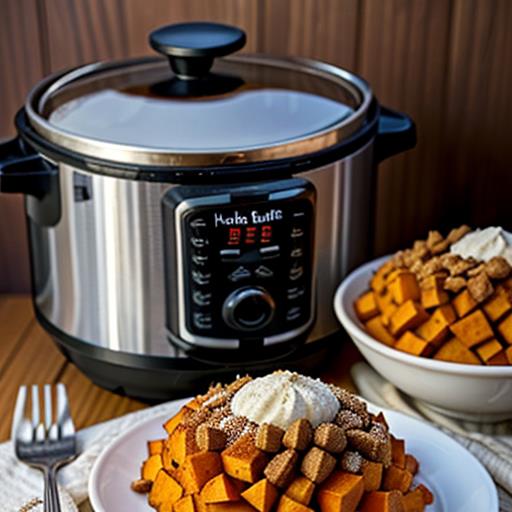 sweet potato casserole, perfect texture, crock pot cooking, flavorful dish, sweet potato recipe