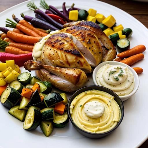 Chicken recipes, Side dishes, Sauces, Roasted vegetables, Mango salsa