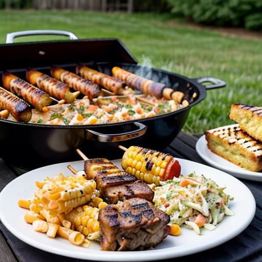 Pulled Pork, Side Dishes, Cookout, Grilled Corn, Southern Coleslaw