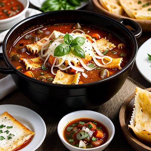 Traditional sides, Lasagna soup, Side dishes, Italian bread, Antipasto platter