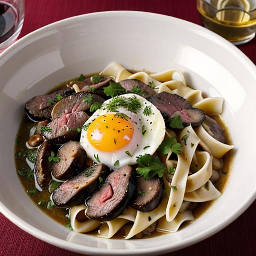 Beef Stroganoff, Egg Noodles, Comfort Food, Hearty Meal, Creamy Sauce