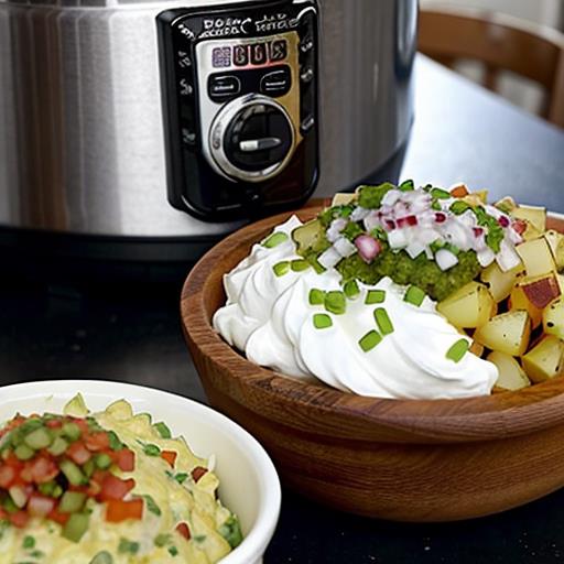 Baked Potato, Crock Pot, Meal Idea, Customizable, Loaded Potato