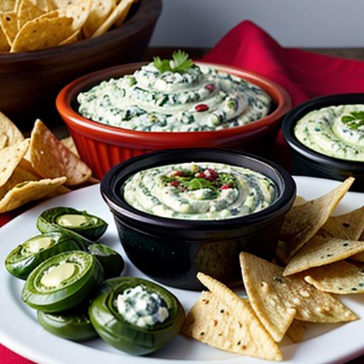 Spinach artichoke dip, Party appetizers, Unique flavors, Vegan dip, Spicy variations