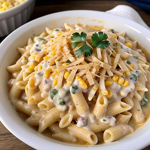 White Chicken Chili Pasta, Creamy Pasta Bake, Indulgent Recipe, Comforting Dinner, Easy Casserole Dish