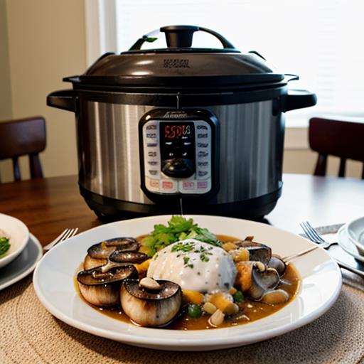 Crockpot Recipes, White Chicken Chili, Stuffed Portobello Mushrooms, Savory Dish, Easy Dinner Idea